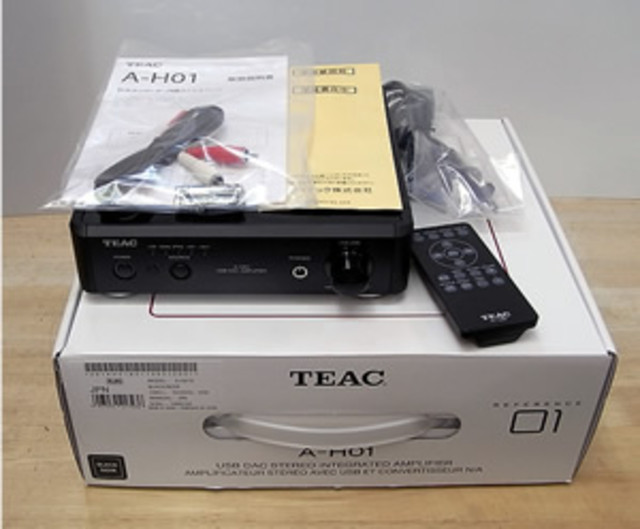 ティアック USB DAC ステレオプリメインアンプ ブラック