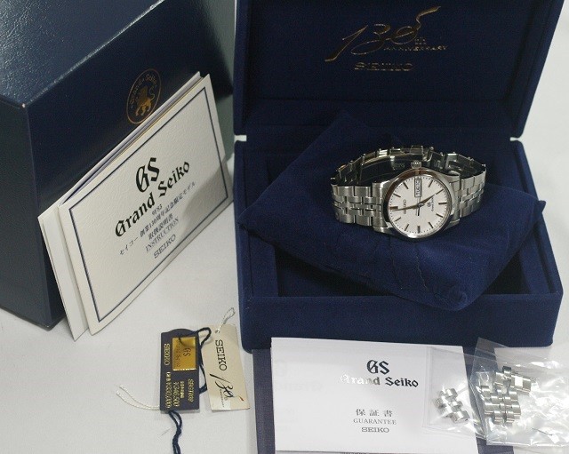 グランドセイコー ｇｓ Sbgt039 セイコー創業130周年記念 1000個限定 クォーツ メンズ セイコー の買取価格 Id おいくら