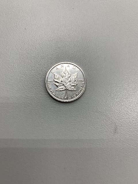 メイプルリーフプラチナコイン 1/4oz 約7.8g