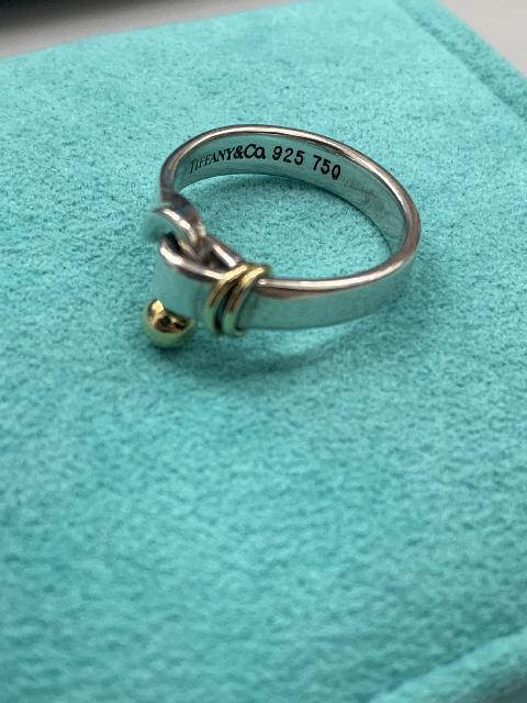 ティファニー リング フック&アイ ヴィンテージ 指輪 925 750（ティファニー）の買取価格 （ID:591389）｜おいくら