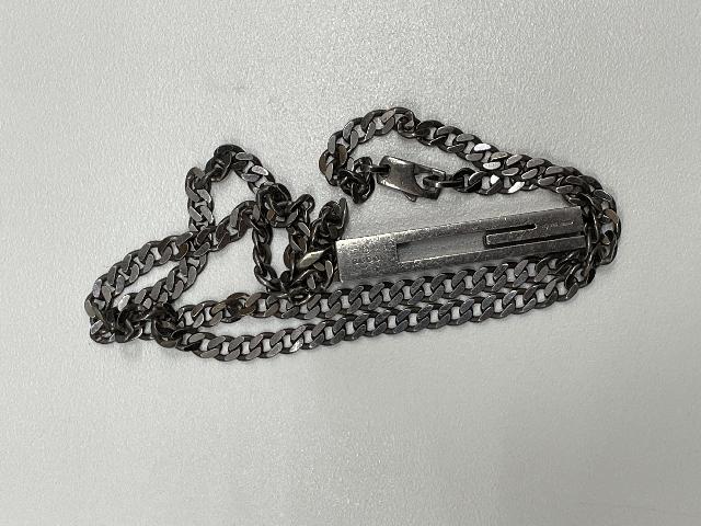 グッチ　ネックレス　シルバー925 Gネックレス