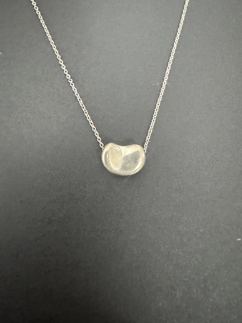 2789-3 保存箱付き✨Tiffany ネックレス　ビーン　SV925 楽天市場】TIFFANY&Co.【ティファニー】SV925×750YG ビーンズ