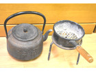 鉄瓶万代屋 南部鉄器 火おこし他3点 USEDの詳細ページを開く