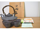 伝統工芸品 薩摩焼「桜岳陶芸」 酒器揃 6点セット未使用品の詳細ページを開く