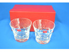 Baccarat バカラ クリスタルペアロックグラス 未使用品の詳細ページを開く