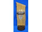 壁掛けグラス花瓶 木製 フラワーベース ナラ材×グラス Woody Craft 2段用 箱入り 未使の詳細ページを開く