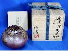 美品 備前 香炉 西蔵坊窯 備前焼伝統工芸士 猪俣政昭 栞 共布 共箱 買取の詳細ページを開く