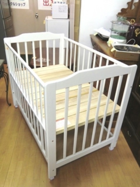 KATOJI ベビーベッド タチベッド 高さ3段 美品