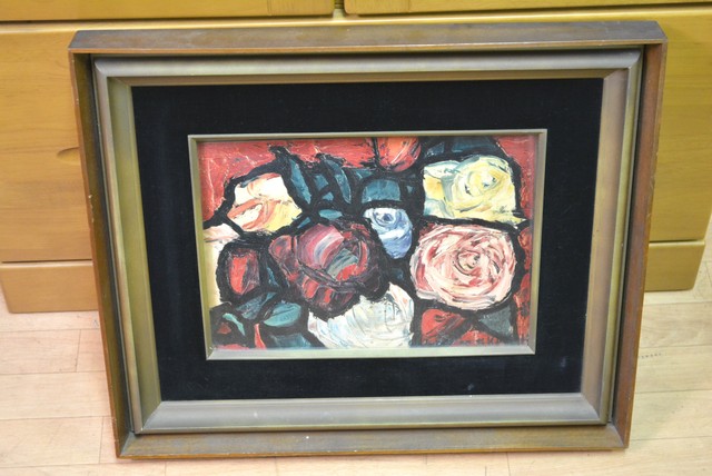 林武作 薔薇 巧芸画 限定1000部 №0952