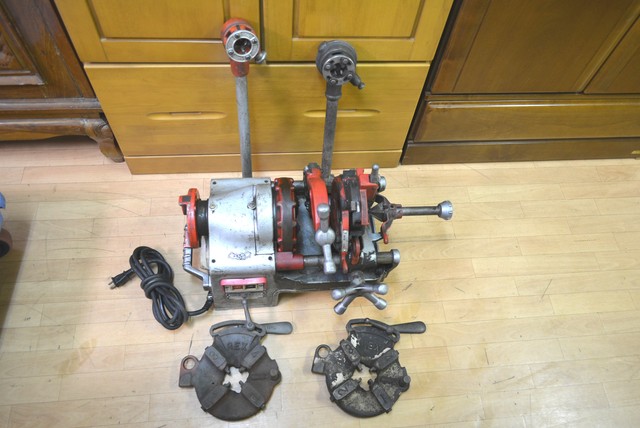 REX レッキス工業 パイプマシン N40AⅢ ダイヘッド3点付 （ 電動工具 