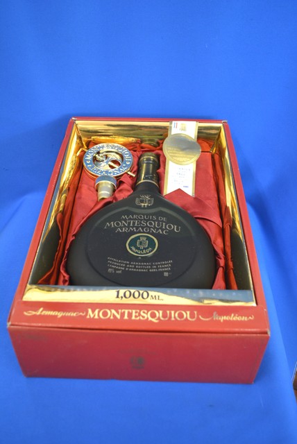 ブランデー MONTESQUIOU ARMAGNAC 1000ml アルマニャック MONTESQUIOU 1000ml 40度 ブランデー （ まとめて