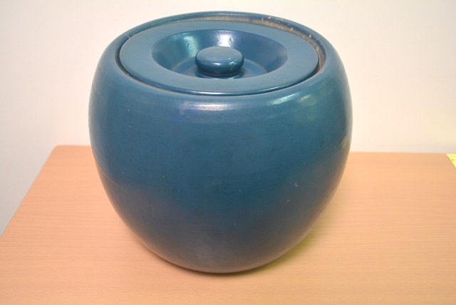 陶器 火消し壺 炭壺 大々 USED
