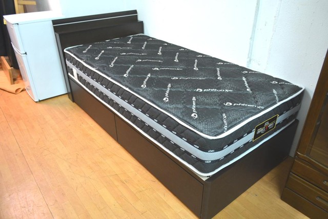 東京ベッド シングルベッド エポⅡ phiten x50 マットレス付 極美品