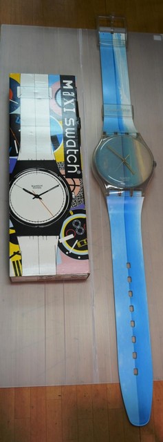 MAXI SWATCH マキシスウォッチ Chlorine MGK242 動作OK （ その他時計