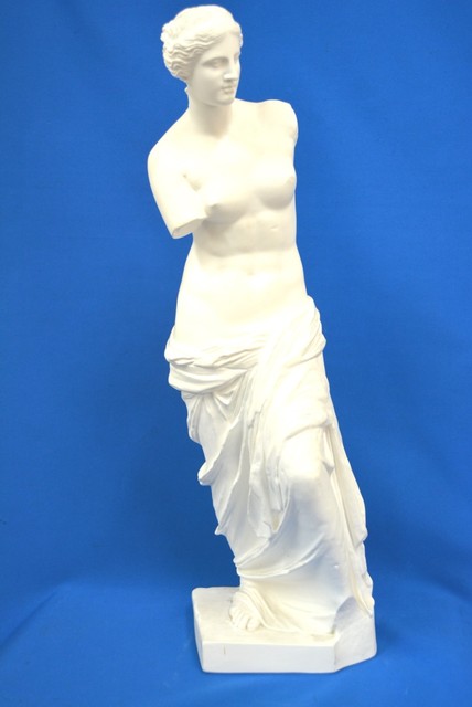 石膏像 ミロのヴィーナス デッサン用 高さ49cm 美品 （ その他美術品