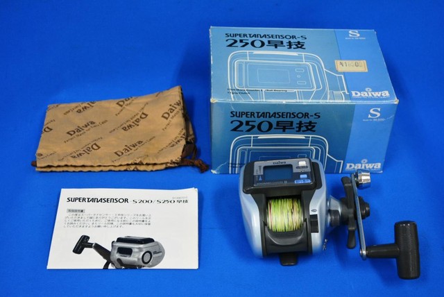DAIWA ダイワ 電動リール SUPER TANASENSOR-S 250早技 USED