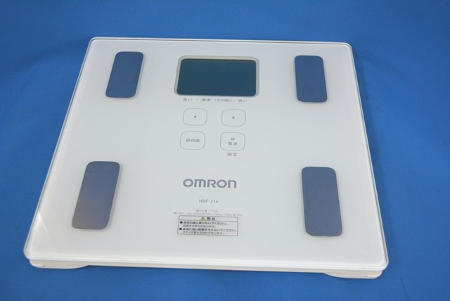 オムロン 体重体組成計 カラダスキャン HBF-214 美品