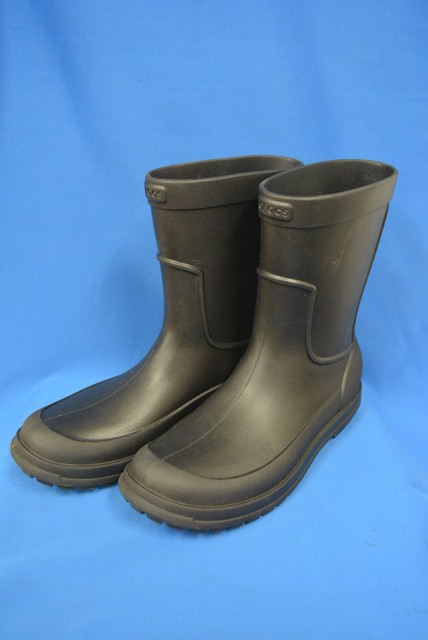 Crocs クロックス オールキャストレインブーツ 28cm 極美品 靴 ブーツ メンズ の買取価格 Id おいくら