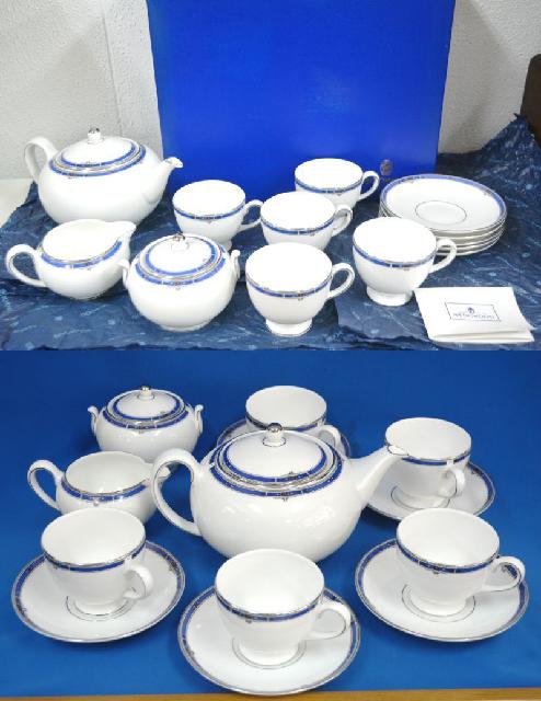 ウェッジウッド キングスブリッジ 5人用 ティーセット ポット1.2L