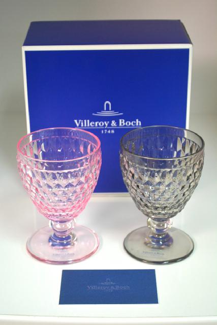 Villeroy Boch ビレロイボッホ ペア ワイングラス ボストン Villeroy Boch ビレロイボッホ ペア ワイングラス ボストン