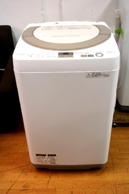 SHARP シャープ 全自動洗濯機 ES-GE7A 7kg ゴールド系 2017年製 買取