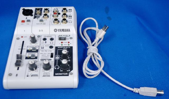 YAMAHA ヤマハ ウェブキャスティングミキサー AG03 美品 （ その他AV