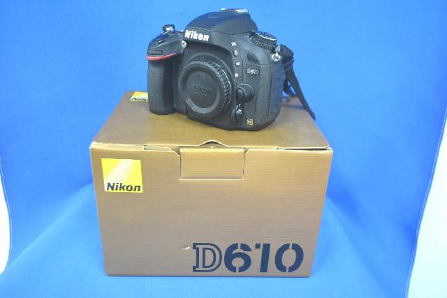 NIKON デジタル一眼レフカメラ D610 35mmフルサイズ 一部不具合有 買取