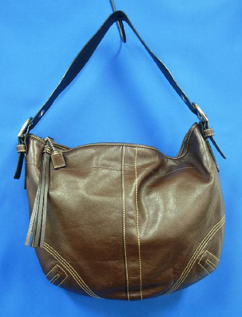 【美品】コーチ COACH ハンドバッグ ショルダー No.H0682-F08A03 ホーボー レザ