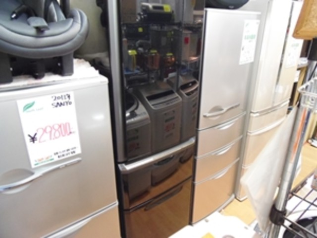 2010年製 三菱 3ドア冷蔵庫