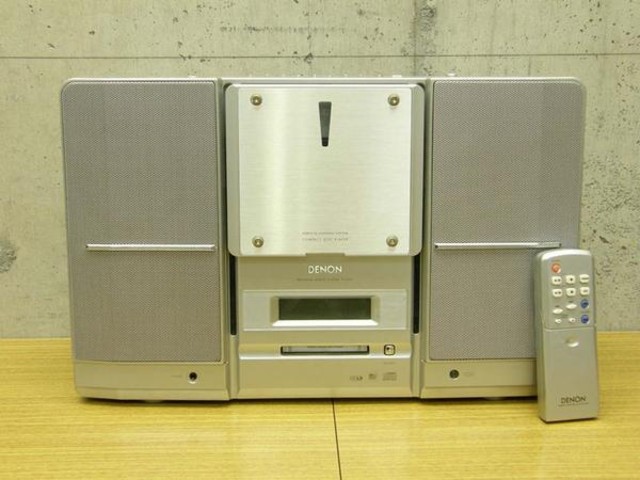 2004年製 デノン CD/MD一体型システムコンポ （ ステレオ・コンポ）の