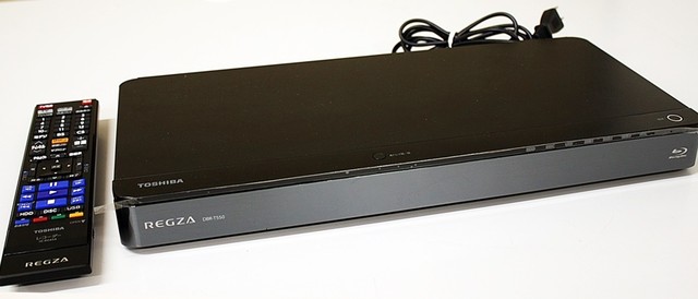 TOSHIBA 東芝 REGZA レグザ ブルーレイディスクプレーヤー DBR-T550 
