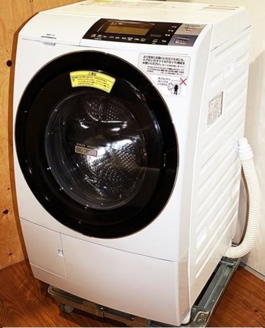 日立 洗濯乾燥機 BD-S8800L 左開 ライトグレー