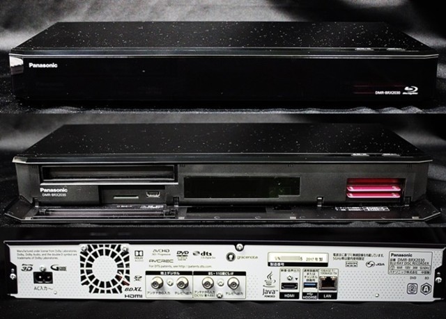Panasonic パナソニック 4K対応 DIGA ブルーレイディスクプレーヤー DMR-BRX2