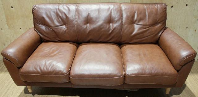 KEYUCA ケユカ おしゃれ 2人掛け ソファ キャメル 茶 ブラウン KEYUCA(ケユカ)2人掛けソファー