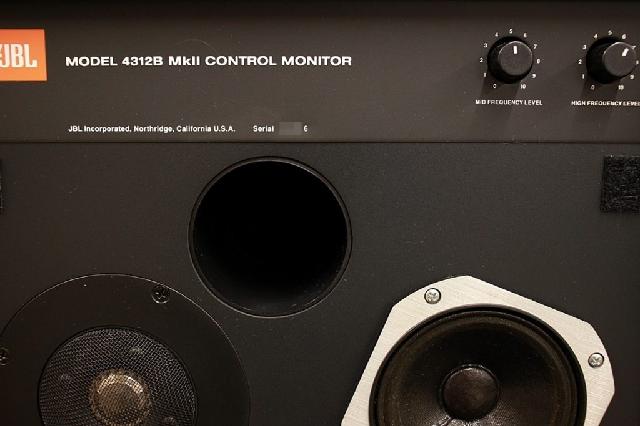 JBL 4312B MkⅡ CONTROL MONITOR スピーカー JBL 4312B MK2(MKII) 3wayモニタースピーカー 超美品