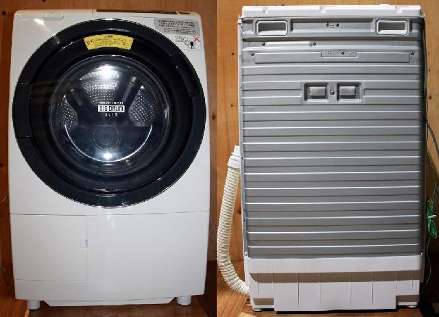 日立 電気洗濯乾燥機 ヒートリサイクル 風アイロン ビッグドラム BD ...