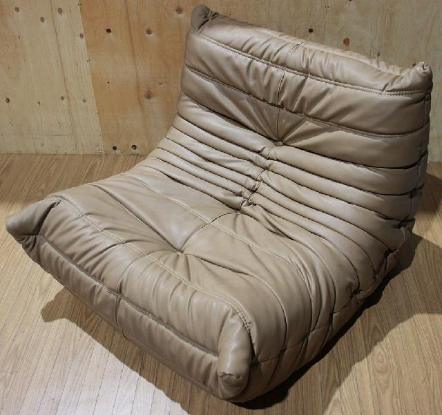 ligne roset togo リーンロゼ トーゴ 1p ブラック合皮☆正規品