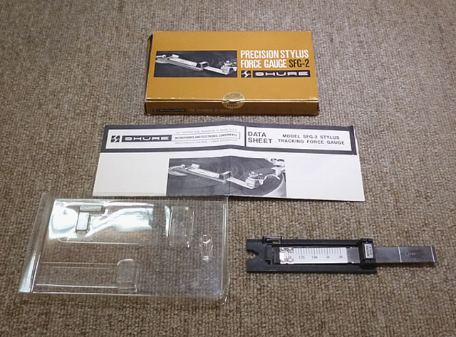シュアー SHURE SFG-2 針圧計 （ ターンテーブル）の買取価格 （ID