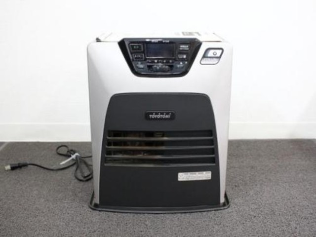  【高額買取No.1への挑戦！モノパーク】石油ファンヒーター シルバー　新品80台