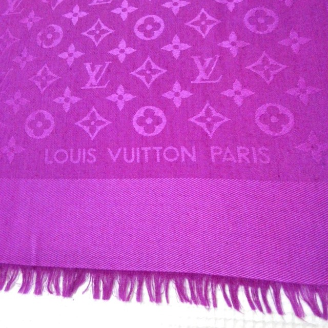 【高額買取No.1への挑戦！モノパーク】LOUIS VUITTON　大判ストール　美品