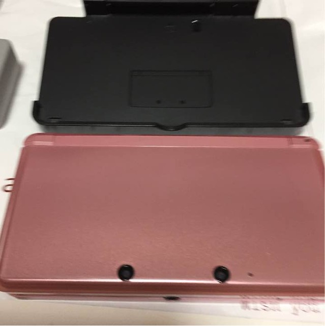 【高額買取No.1への挑戦！モノパーク】Nintendo　３DS　ミスティピンク　美品