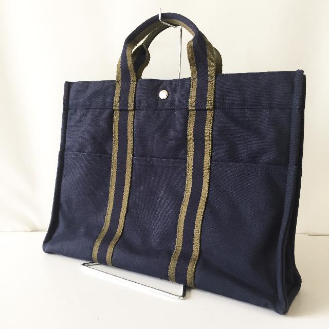 【高額買取No.1への挑戦！モノパーク】HERMES トートバッグ フールトゥMM