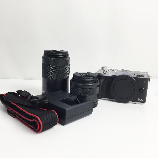 【高額買取No.1への挑戦！モノパーク】Canon ミラーレスカメラ EOS M6