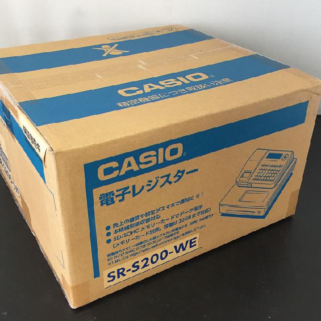 【高額買取No.1への挑戦！モノパーク】CASIO 電子レジスター SR-S200 新品