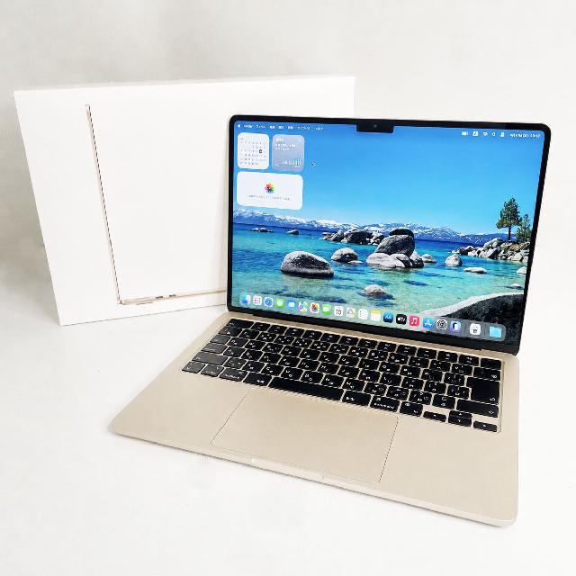【高額買取No.1への挑戦！モノパーク】MacBookAir M2 13インチ MLY13J/A