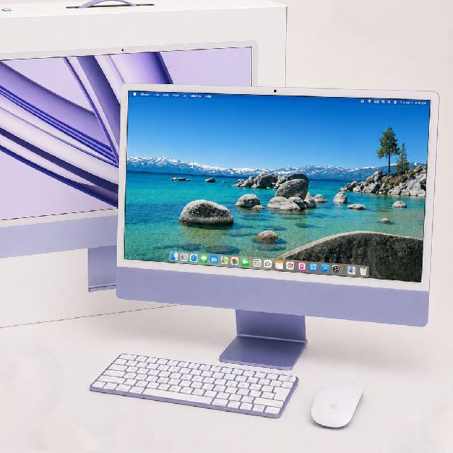 【高額買取No.1への挑戦！モノパーク】iMac M3 24インチ Z19Q00115