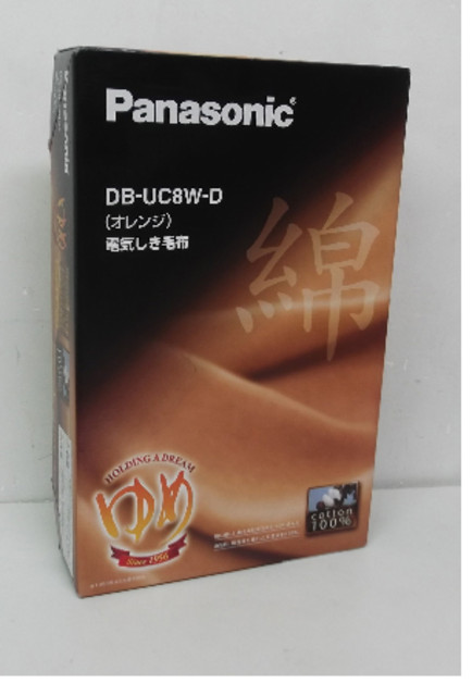 パナソニック 電気しき毛布 綿100% Wサイズ