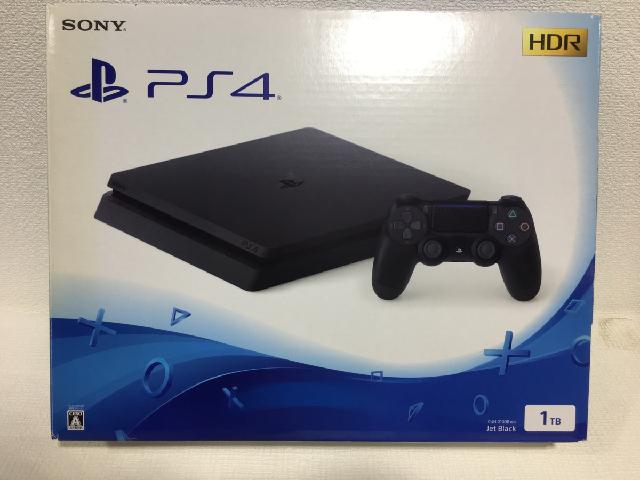 PlayStation 4 ジェット・ブラック 1TB (CUH-2100BB01) 3本ソフト付き（プレステ4(PS4)本体）の買取価格