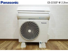 美品 パナソニック エアコン CS-223CF-W 2.2kw 13年製の詳細ページを開く