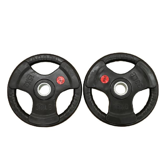 ラバープレート 15kg×2枚セット 50Φオリンピックシャフト用